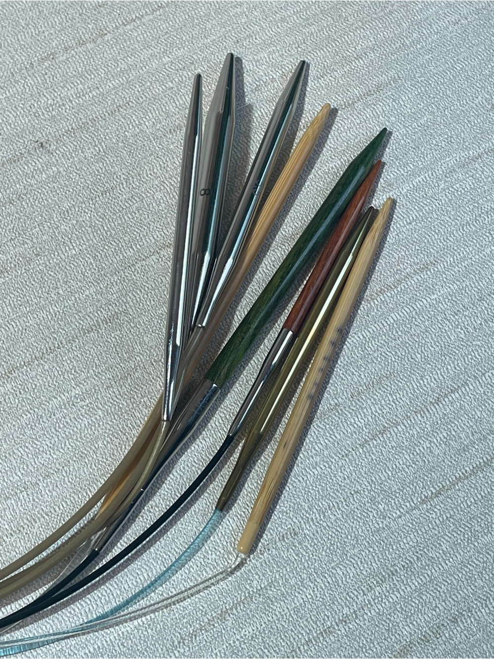 Knitting Needle Lot Circular Needles Knitter's Pride Dreams DPN Set Skacel Turbo - Picture 5 of 9